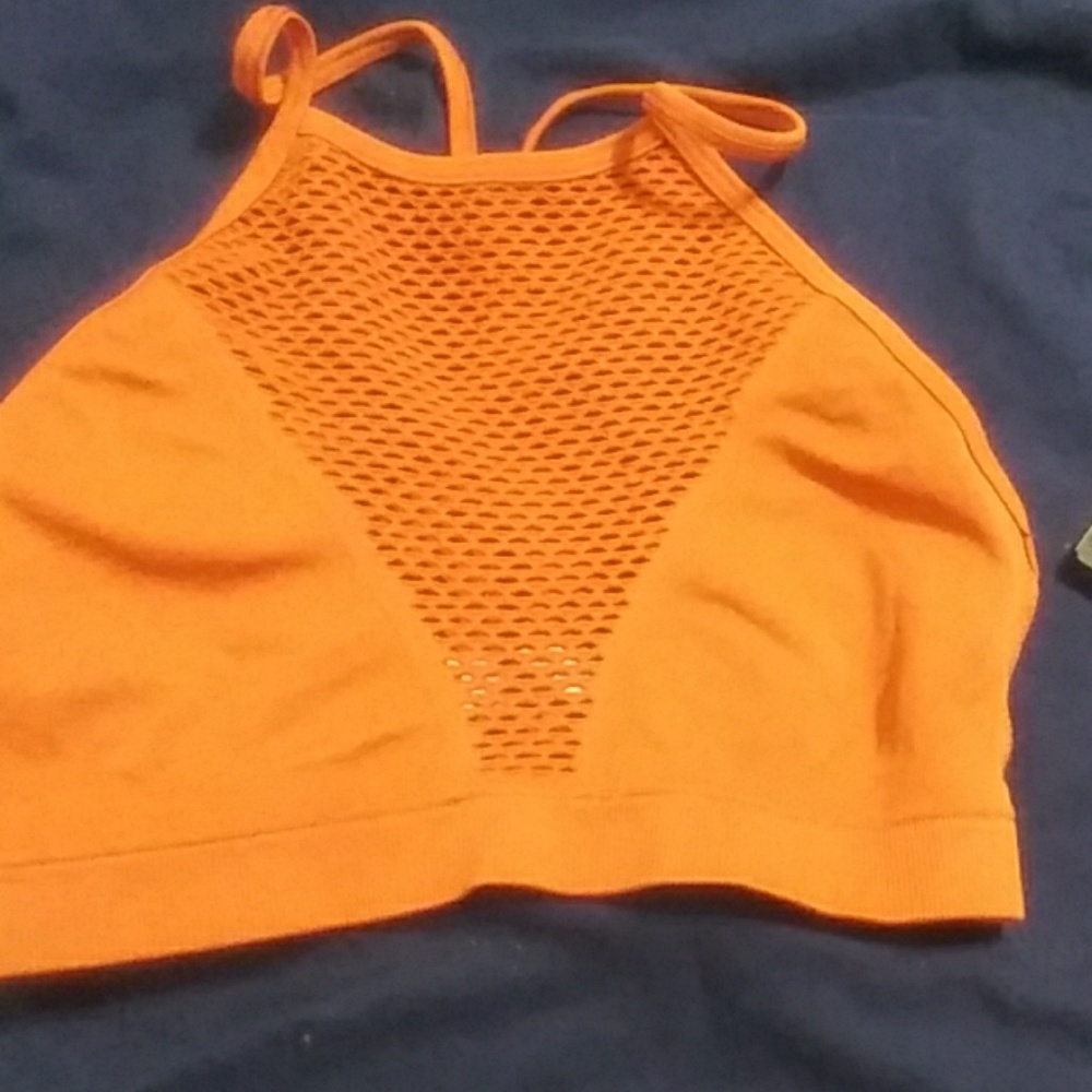 Victoria sport high neck mesh bra